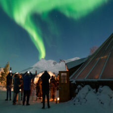 Wilderness Aurora Experience at Camp Tamok