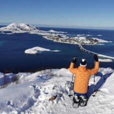 Snowshoe Hiking Experience at Sommarøy