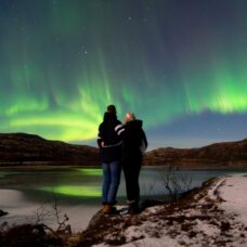 Northern Lights Chase by Bus